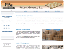 Tablet Screenshot of paletsgimeno.es